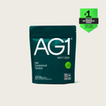 AG1 Greens Powder Refill Pouch – 75 Vitamins, Multivitamin & Probiotic | Gut Health Support | Vegan, Keto, Gluten Free | Athletic Greens Supplement - Pouch Only, Classic Formula